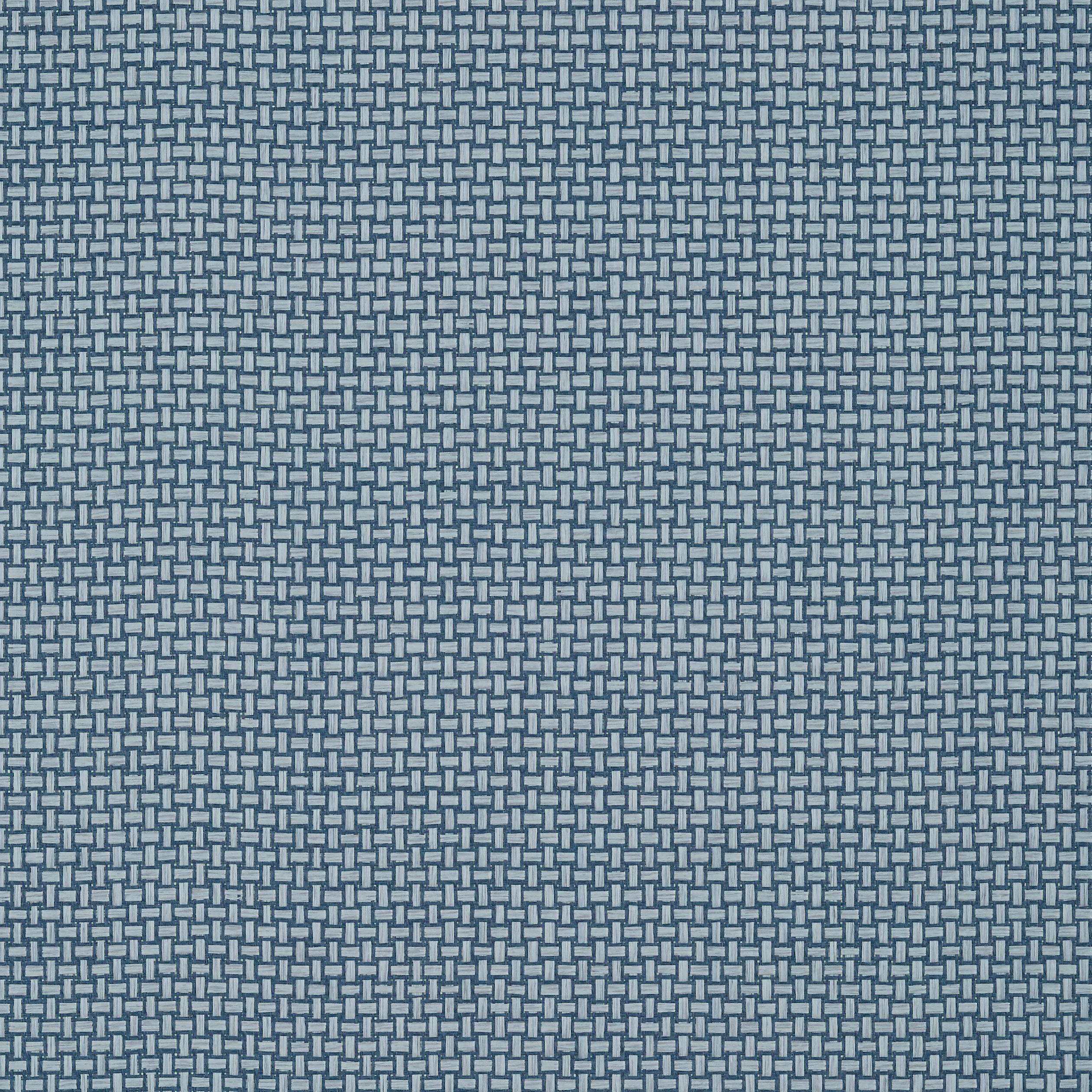 Thibaut Baker Weave Navy Wallpaper