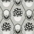 Thibaut Rene Black And Beige Wallpaper