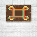 Retro Abstract Design D5 Unframed Paper Poster