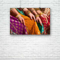 Bollywood Dancers Unframed Paper Poster