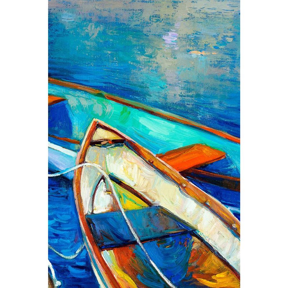 Boat & Jetty D4 Unframed Paper Poster