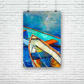 Boat & Jetty D4 Unframed Paper Poster