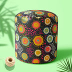 Romantic Texture Footstool Footrest Puffy Pouffe Ottoman Bean Bag | Canvas Fabric