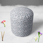 Hand Drawn Design D2 Footstool Footrest Puffy Pouffe Ottoman Bean Bag | Canvas Fabric