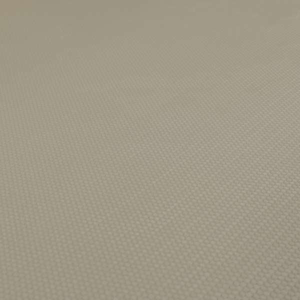 Bhopal Soft Textured Cream Coloured Plain Velour Pile Upholstery Fabric - Made To Measure Curtains
