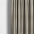 Bhopal Soft Textured Cream Coloured Plain Velour Pile Upholstery Fabric - Made To Measure Curtains