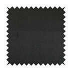 Bhopal Soft Textured Black Coloured Plain Velour Pile Upholstery Fabric - Made To Measure Curtains