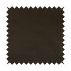 Bhopal Soft Textured Brown Coloured Plain Velour Pile Upholstery Fabric - Made To Measure Curtains