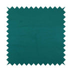 Bhopal Soft Textured Teal Coloured Plain Velour Pile Upholstery Fabric - Made To Measure Curtains