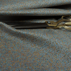 Pacific Unique Textured Basket Weave Heavyweight Upholstery Fabric In Silver Orange Colour CTR-1246 - Handmade Cushions