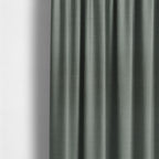 Darwin Linen Effect Style Flat Weave Material In Steel Grey Colour Upholstery Soft Furnishing Fabrics - Made To Measure Curtains