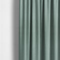 Darwin Linen Effect Style Flat Weave Material In Cerulean Blue Colour Upholstery Soft Furnishing Fabrics - Made To Measure Curtains