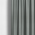 Darwin Linen Effect Style Flat Weave Material In Silver Colour Upholstery Soft Furnishing Fabrics - Made To Measure Curtains