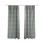 Darwin Linen Effect Style Flat Weave Material In Steel Grey Colour Upholstery Soft Furnishing Fabrics - Made To Measure Curtains