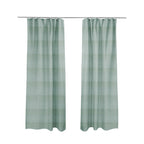 Darwin Linen Effect Style Flat Weave Material In Cerulean Blue Colour Upholstery Soft Furnishing Fabrics - Made To Measure Curtains
