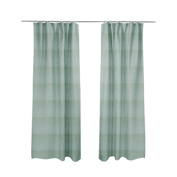 Darwin Linen Effect Style Flat Weave Material In Cerulean Blue Colour Upholstery Soft Furnishing Fabrics - Made To Measure Curtains