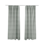 Darwin Linen Effect Style Flat Weave Material In Silver Colour Upholstery Soft Furnishing Fabrics - Made To Measure Curtains