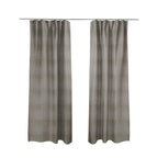 Bhopal Soft Textured Silver Coloured Plain Velour Pile Upholstery Fabric - Made To Measure Curtains
