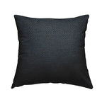Voyage Of Small Falling Leaf Pattern In Blue Colour Woven Soft Chenille Upholstery Fabric JO-447 - Handmade Cushions