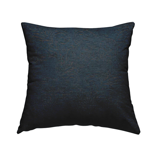 Voyage Of Floral Pattern In Blue Colour Woven Soft Chenille Upholstery Fabric JO-453 - Handmade Cushions