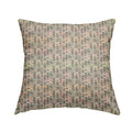 Madagascar Small Motifs Geometric Pink Green Colour Pattern Interior Fabrics JO-466 - Handmade Cushions