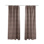 Kansas Distressed Purple Coloured Velour Velvet Upholstery Curtains Fabric - Made To Measure Curtains