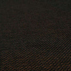 Voyage Of Small Falling Leaf Pattern In Black Colour Woven Soft Chenille Upholstery Fabric JO-446 - Handmade Cushions