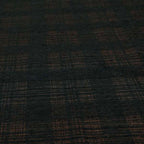 Voyage Of Checked Pattern In Black Colour Woven Soft Chenille Upholstery Fabric JO-449 - Handmade Cushions