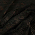 Voyage Of Checked Pattern In Black Colour Woven Soft Chenille Upholstery Fabric JO-449 - Handmade Cushions