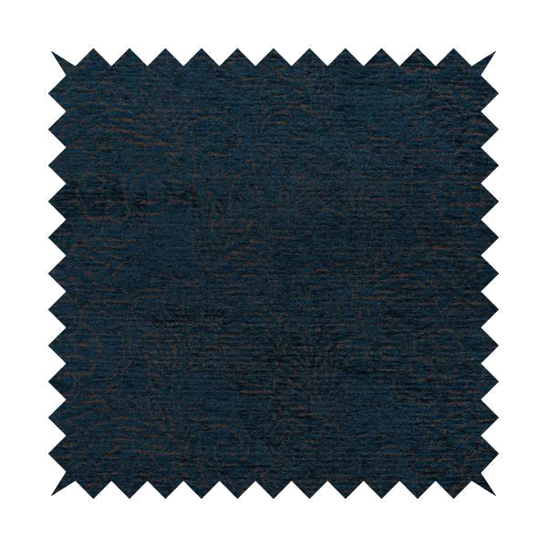 Voyage Of Floral Pattern In Blue Colour Woven Soft Chenille Upholstery Fabric JO-453 - Handmade Cushions