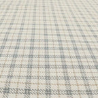 Quality Woven Jacquard Tartan Pattern Beige Grey Soft Cheniille Fabric JO-465 - Handmade Cushions