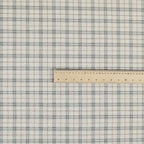 Quality Woven Jacquard Tartan Pattern Beige Grey Soft Cheniille Fabric JO-465 - Handmade Cushions