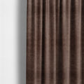 Kansas Distressed Purple Coloured Velour Velvet Upholstery Curtains Fabric - Made To Measure Curtains