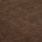 Kansas Distressed Caramel Brown Coloured Velour Velvet Upholstery Curtains Fabric - Made To Measure Curtains