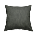 Madagascar Linen Weave Furnishing Fabric In Grey Black Colour - Handmade Cushions