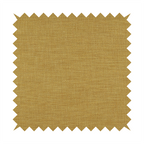 Madagascar Linen Weave Furnishing Fabric In Sunshine Yellow Colour - Handmade Cushions