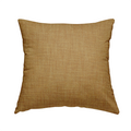 Madagascar Linen Weave Furnishing Fabric In Yellow Colour - Handmade Cushions