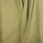 Samaya Cotton Velvet Soft Pastel Coloured Fabric In Apple Green - Handmade Cushions