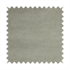 Samaya Cotton Velvet Soft Pastel Coloured Fabric In Grey - Handmade Cushions