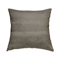 Samaya Cotton Velvet Soft Pastel Coloured Fabric In Brown - Handmade Cushions